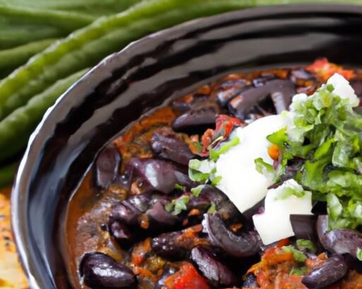 Hearty Black Bean Chili: A Flavorful Twist on Tradition