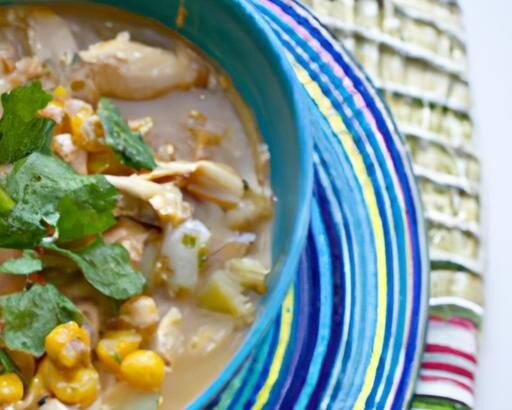 Wholesome White Chicken Chili: A Nourishing Twist on Comfort Food