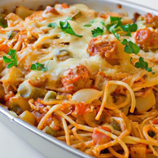 Hearty Spaghetti Casserole: A Comfort Food Classic Recipe
