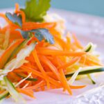 Zesty Carrot & Apple Salad with Refreshing Lime Dressing