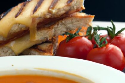 The Perfect Pair: Grilled Cheese and Tomato Soup Bliss