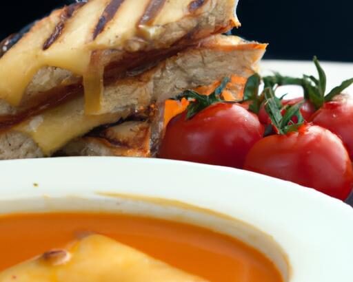 The Perfect Pair: Grilled Cheese and Tomato Soup Bliss