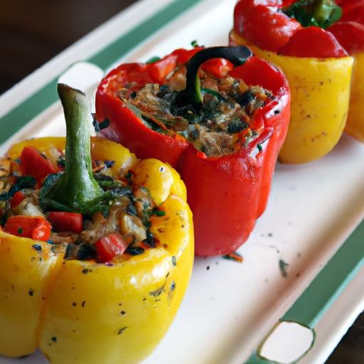 Flavor-Packed Chicken Stuffed Peppers: A Savory Delight