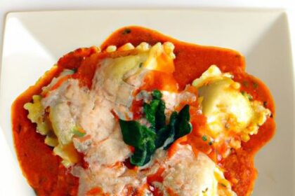 Discover the Rich Flavors of Creamy Tuscan Ravioli Delight