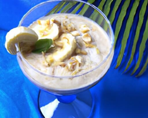 Tropical Bliss: How to Make a Refreshing Coconut Banana Smoothie