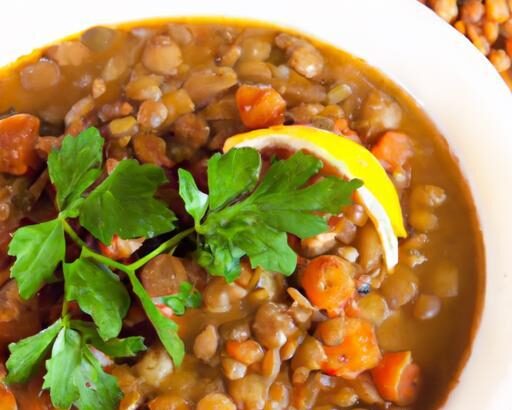 Hearty Lentil Vegetable Soup: Nutritious Comfort in a Bowl