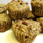 Power-Packed Vegan Protein Muffins with Flaxseed & Walnuts