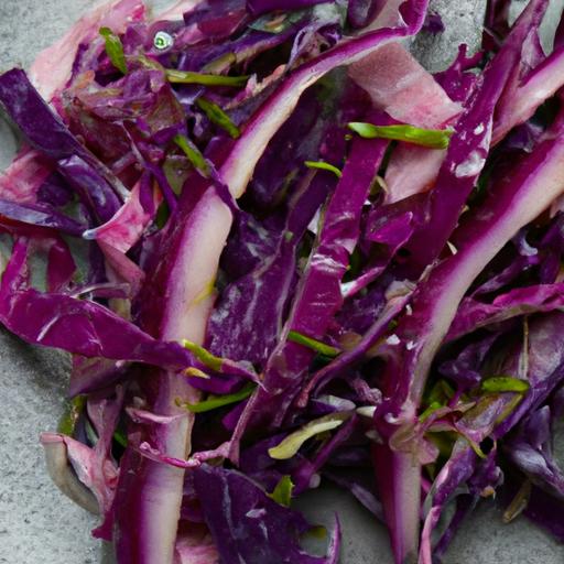 Crunchy Red Cabbage Slaw: A Colorful Twist on Classic sides