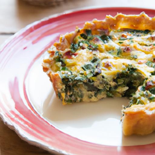 Savor the Perfect Spinach and Cheese Quiche Recipe Delight