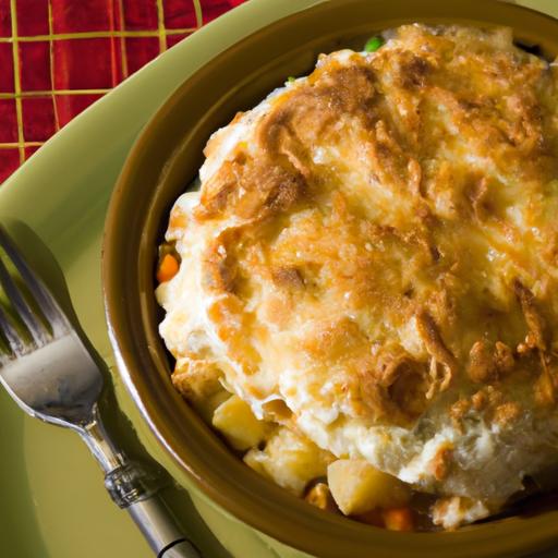 Cozy Up with a Savory Chicken Shepherd's Pie Delight