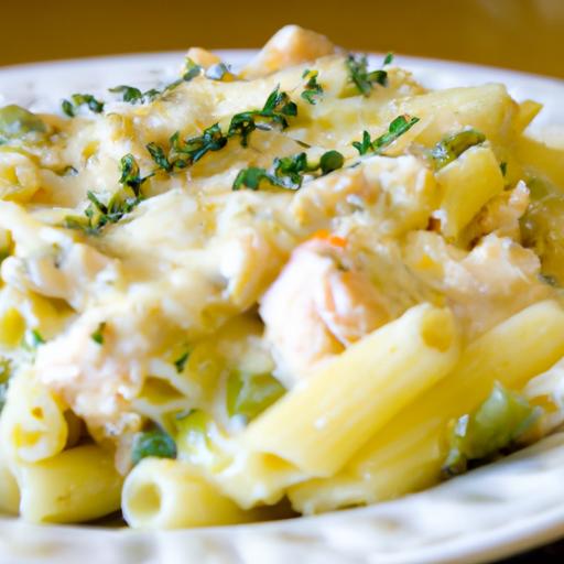 Creamy Chicken pasta Casserole: A Comfort Food Classic