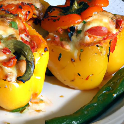 Spicy Buffalo Chicken Stuffed Peppers: A Flavorful Twist