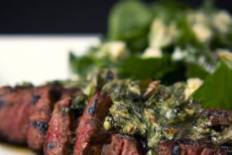 Savor the Flavor: Perfect Grilled Steak with Zesty Chimichurri