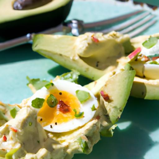 Creamy Egg Salad Meets Avocado: A Perfect Healthy Duo