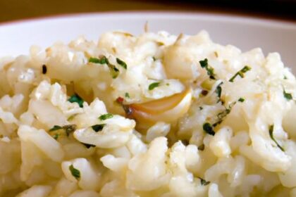 Creamy Garlic Rice: One-Pot Comfort in Every Bite