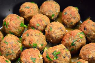 Savory Turkey Meatballs: A Healthy Twist on Classic Flavor