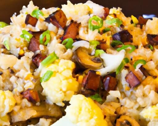 Loaded Cauliflower Rice: A Flavorful Low-Carb Delight