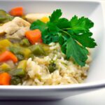 Zesty Lemon Chicken & Veggie Rice Soup Mix: A Healthy Boost