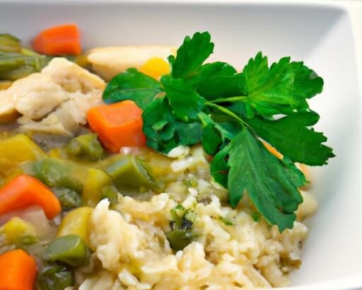 Zesty Lemon Chicken & Veggie Rice Soup Mix: A Healthy Boost
