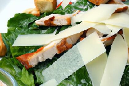 Savor the Perfect Grilled Chicken Caesar Salad Delight