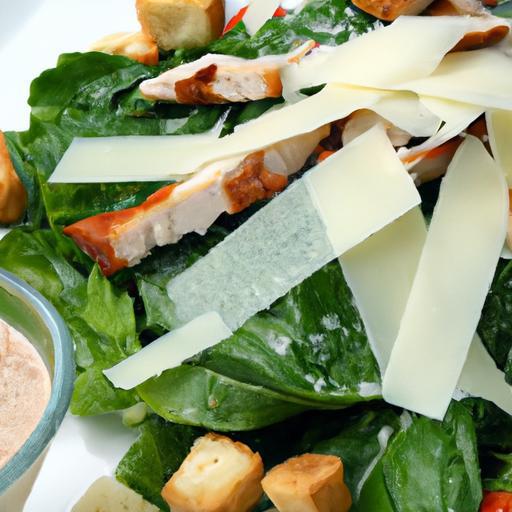 Savor the Perfect Grilled Chicken Caesar Salad Delight