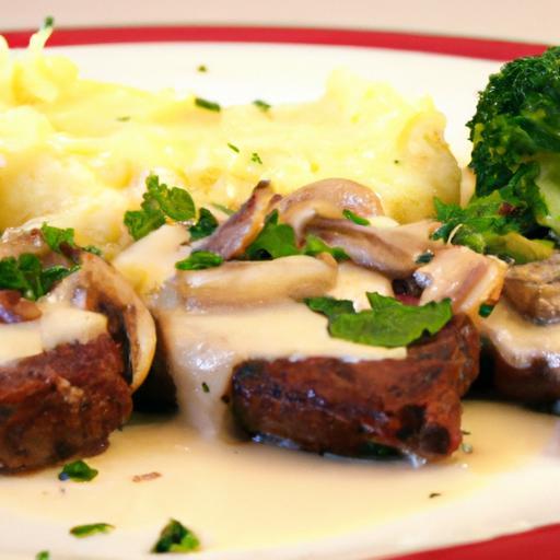 Savor Garlic Butter Steak Bites with Creamy Mash Magic