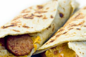 Start Your Day Right: Savory Breakfast Burritos with Turkey Sausage