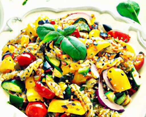 Bright & Tangy Orzo Pasta Salad: A Fresh Twist to Summer