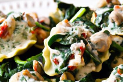Deliciously Stuffed: Spinach and Ricotta Shells Unveiled