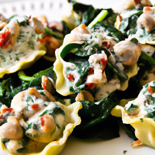 Deliciously Stuffed: Spinach and Ricotta Shells Unveiled