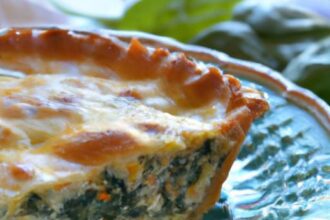 Savory Spinach & Cheese Quiche: A Perfect Brunch Delight