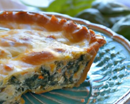 Savory Spinach & Cheese Quiche: A Perfect Brunch Delight