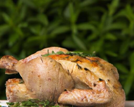 Herb-Kissed Grilled Chicken: Rosemary & Thyme Delight