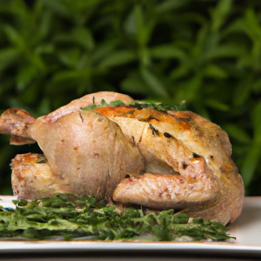 Herb-Kissed Grilled Chicken: Rosemary & Thyme Delight