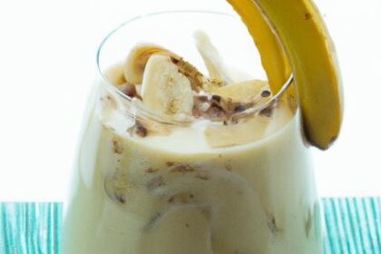 Tropical Bliss: How to Make a Refreshing Coconut Banana Smoothie