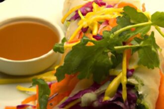 Deconstructed Egg Roll in a Bowl with Crisp Coleslaw Mix