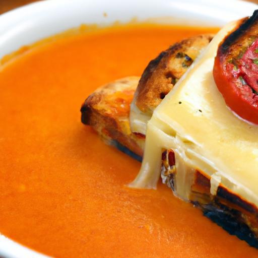 The Perfect Pairing: Grilled Cheese Meets Tomato Soup Bliss