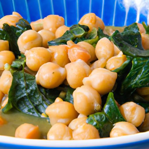 Hearty Chickpea and Spinach Stew: A Nutritious Delight