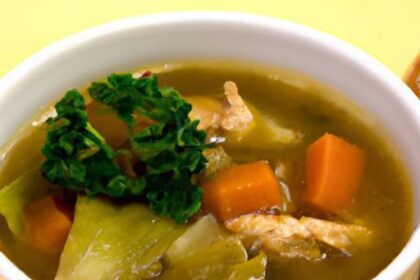 Hearty Chicken Vegetable Soup: Nutritious Comfort in a Bowl
