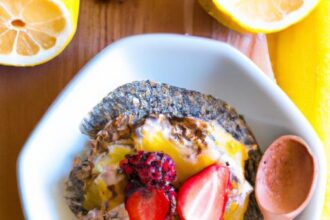 Wake Up to Wellness: Overnight Oats with Chia Power Boost