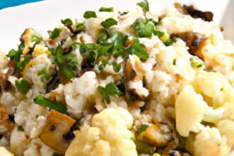 Loaded Rice Cauliflower: A Wholesome Twist on Comfort Food