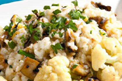 Loaded Rice Cauliflower: A Wholesome Twist on Comfort Food