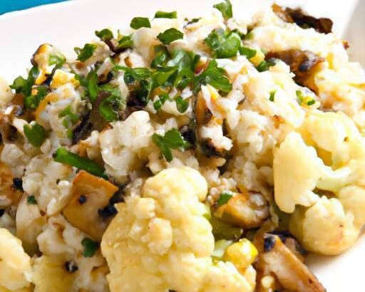 Loaded Rice Cauliflower: A Wholesome Twist on Comfort Food