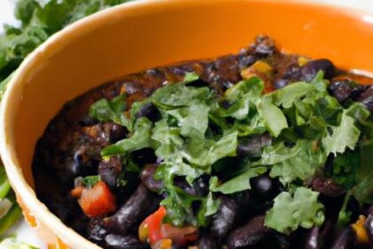 Hearty Black Bean Chili: A Flavorful Twist on Classic Comfort