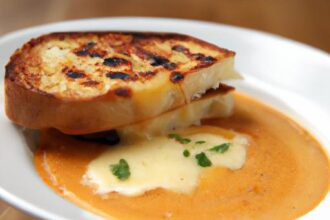 The Perfect Pair: Grilled Cheese Meets Tomato Bisque Bliss
