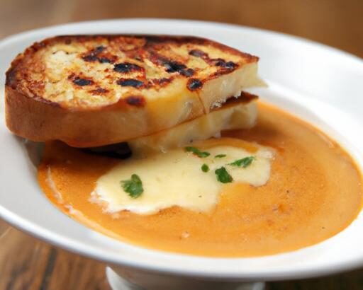 The Perfect Pair: Grilled Cheese Meets Tomato Bisque Bliss
