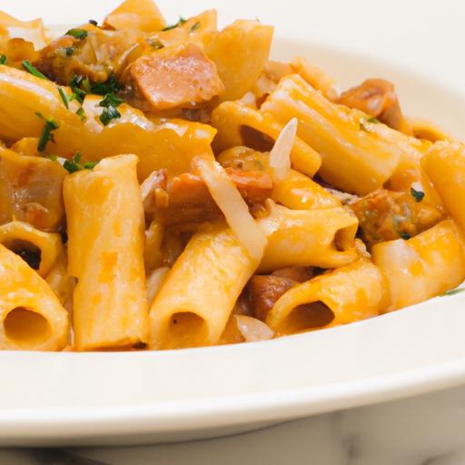 Indulgent Creamy Sausage Rigatoni: A Flavorful Delight