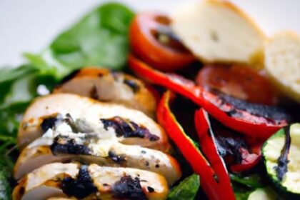 Fresh Flavor Fusion: Grilled Chicken Caprese Salad Recipe