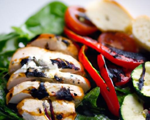 Fresh Flavor Fusion: Grilled Chicken Caprese Salad Recipe