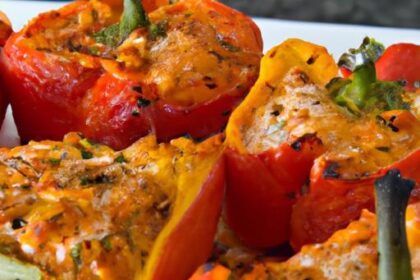 Spicy Buffalo Chicken Stuffed Peppers: A Flavorful Feast